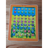 Pad Tablet Con Actividades, Juguete Didactico Ingles/español