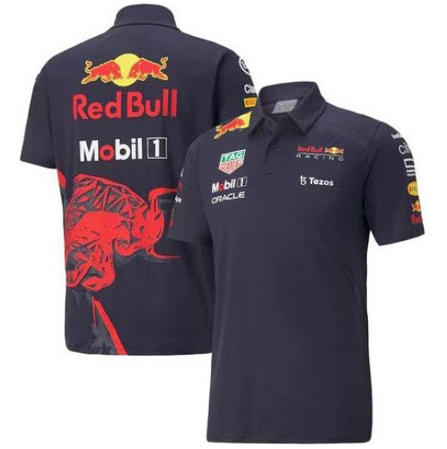 Camisa Polo Red Bull F1 Sergio Perez/verstappen Original