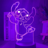 Stitch Night Light Para Niños, Lámpara De Noche, Regalos Nav