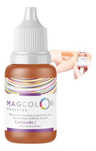 Pigmento Micropigmentação Sobrancelha 5ml Mag Color Escolha