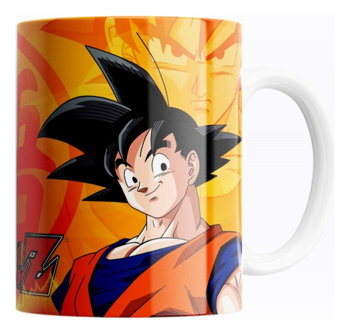 Taza De Café Dragon Ball Z Goku 325ml