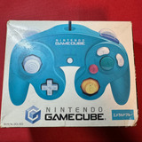 Control Nintendo Gamecube Azul Esmeralda Original