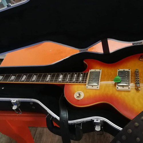 Guitarra EpiPhone Les Paul Ultra + Rígido Gator No Permuta