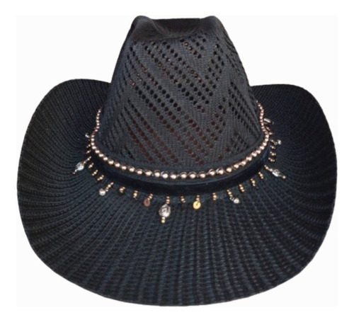 Sombrero Mujer Cowboy Texano Hippie Chic Boho Playa Evento