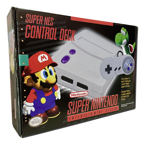 Caixa Para O Super Nintendo Baby - Snes Baby Game Com Café