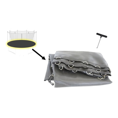 Cama Elastica Trampolin Brincolin 15 Pies, 4.5m\u002F96ojal | Meses sin interés