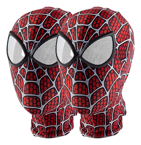Máscaras De Spiderman, Mxirr-002, 2pzas, 59cm Ø, Poliéster,