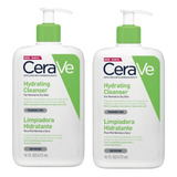 2 Pack Cerave Limpiadora Hidratante Piel Normal A Seca 473ml