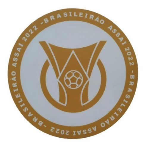 10 Patchs Campeonato Brasileiro 2022 Vinil - Oficial De Jogo