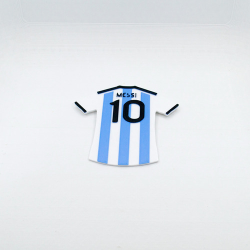 Camiseta Argentina Con Imán Para Heladera - X10 - 3d