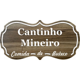 Placa Cantinho Do Churrasco  Personalizado Gourmet Varanda 
