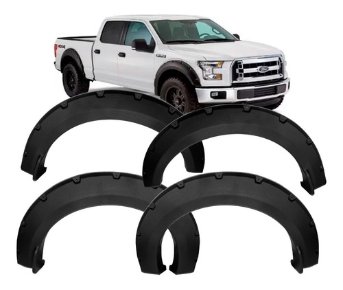 Cantoneras Ford Lobo F150 Juego 4 Pz Fender Flares