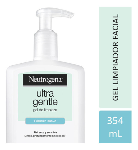 Gel De Limpieza Facial Neutrogena® Ultra Gentle® X 354 Ml.