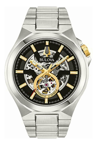 Bulova Reloj Automático Maquina Para Hombre (modelo: