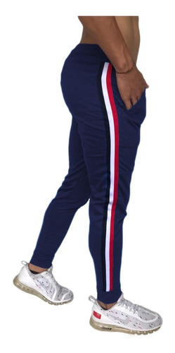 *** Sudadera Jogger Franjas, Pantalón Hombre Colores