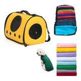 Set Buzo Polar Talle 5 + Bolso Mascotas Viajero Apto Avión