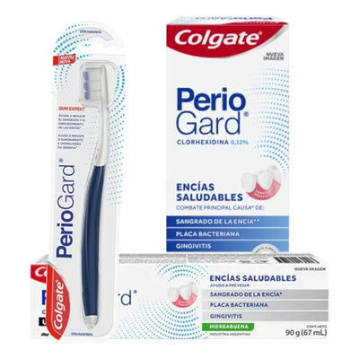 Enjuague Bucal Cepillo Pasta Dental Periogard Colgate Encia