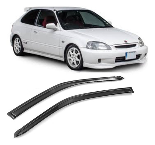 Windows Visor Civic 96 97 98 99 00 Jdm Coupe 2 Puertas