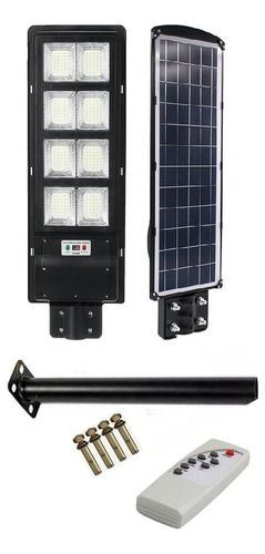 Lampara Foco Led Solar Ip67 800w Control Remoto + Soporte 