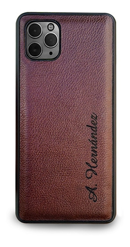 Funda Personalizada Con Piel Genuina Para iPhone