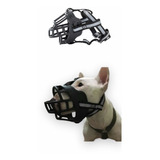 Focinheira Bull Terrier Cachorros Grandes Silicone Ajustável