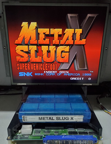 Metal Slug X Original Mvs Neo-geo Jamma Arcade Capcom 
