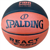Balón Spalding Baloncesto Basket #7 - React Tf-250 Cuero