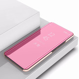 Funda Pu + Pc En Color Oro Rosa Para Samsung Galaxy S7 Edge