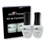 Kit Francesinha Renda Nail Perfect Esmalte Em Gel Le1 Oferta