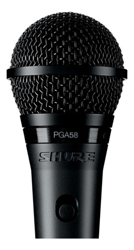 Microfone Dinâmico Vocal Cardioide Pga-58 Xlr - Shure
