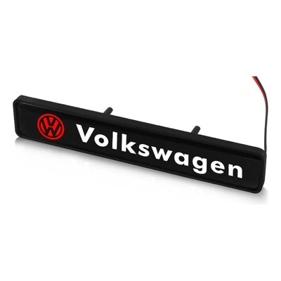 E Applicable To Emblema Luces Led Parrilla Logo Volkswagen