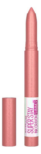 Labial Super Stay Crayon Maybelline Shimmer 190 Blow The Can