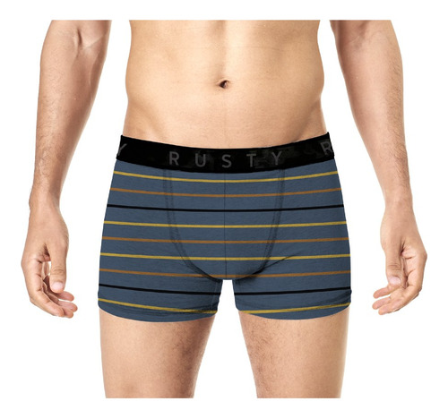 Rusty Wave Azul Boxer