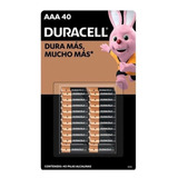 Duracell Pilas Aaa Pack 40 Piezas