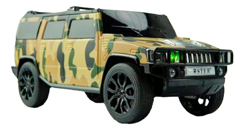 Ws-590 Bocina Portátil Tipo Camioneta Hummer, Bluetooth, Usb