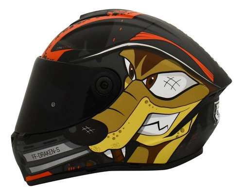 Casco Moto Spartan Draken Certificado Mujer Hombre