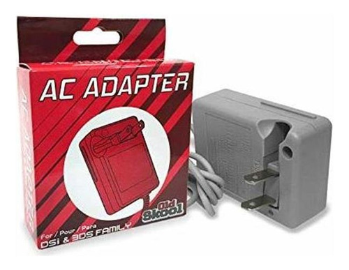 Adaptador De Corriente De Old School Nueva 3ds / 3ds Xl / 3d