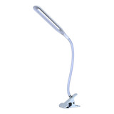 Lampara Led Cuello Flexible Usb Con Pinza Para Mesa 10184