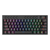 Teclado Gamer Mecánico Redragon Horus Mini K632 Rgb Usb C