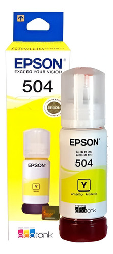 Tinta Original Epson T504420-al Amarillo.