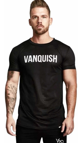 Playera Deportiva Secado Rápido Transpirable Vanquish R71 M