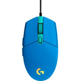 Mouse Gamer Logitech G203 Lightsync Azul 8000 Dpi Rgb