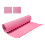 Colchoneta Mat Yoga Pilates Gimnasia Fitness 180x60 X6mm