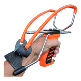 Estilingue Profissional Com Apoio Sl-06 Orange Atiradeira