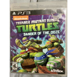 Ps3 Teenage Mutant Ninja Turtles Danger Of The Ooze// Usado