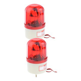 2x Rotary Car Light Emergency Highlight Dc 12v Led