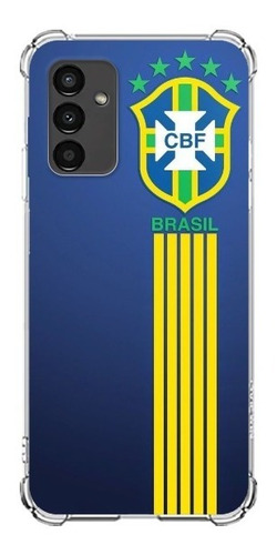 Capa Capinha Brasil Azul Escudo Cbf Bandeira Copa 2022