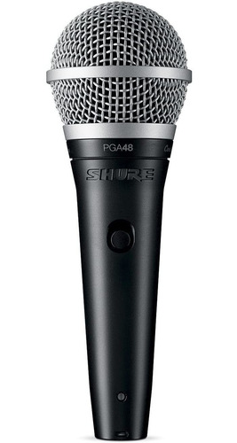 Microfone Shure Pga48-lc Original Dinâmico 2 Anos Garantia