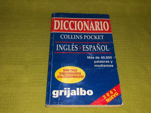 Diccionario Collins Pocket Inglés/ Español - Grijalbo