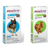 Bravecto Cães Combo 2 Un 1 X De 10 A 20kg E 1 De 20 A 40kg